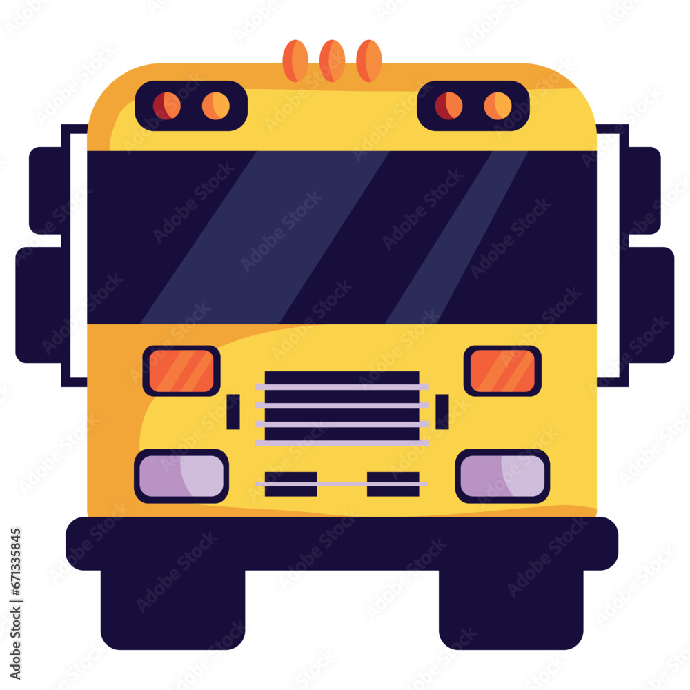 Canvas Prints school bus education