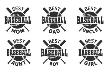 Baseball typography Bundle, Baseball Vector Bundle, Sports, Baseball, vector, silhouette, Sports silhouette, Baseball logo Bundle, Game vector, Game tournament, Baseball Tournament, Champions league,  - obrazy, fototapety, plakaty