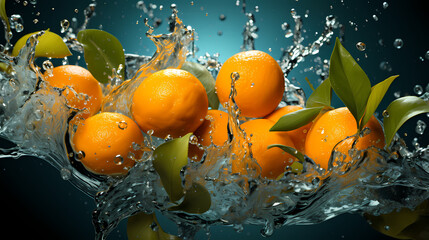 Orange business shooting close-up PPT background poster wallpaper web page