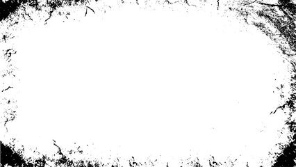 Grunge Frame With White Space. Computer designed highly detailed grunge frame with space for your text or image. Great grunge layer for your projects.