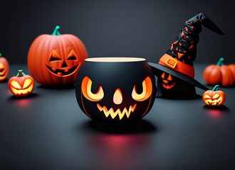 halloween pumpkin characters, halloween pumpkin monsters, cute monster cartoon characters, 3d, character, spooky, pumpkin, monster, evil