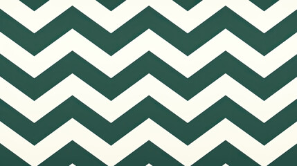Dark and Light Green Chevron Line Pattern