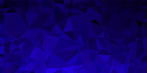 Obraz premium abstract modern triangles blue background