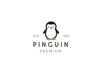 Pinguin vector illustration. Creative animal logo inspiration. can be used as symbols, brand identity, icons, or others.