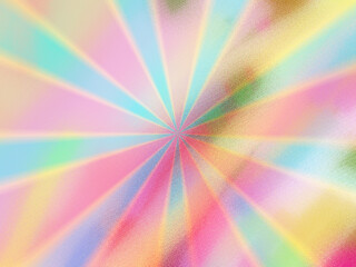 abstract background with rainbow