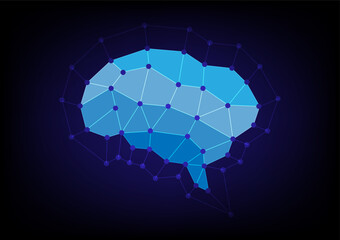 abstract background with data