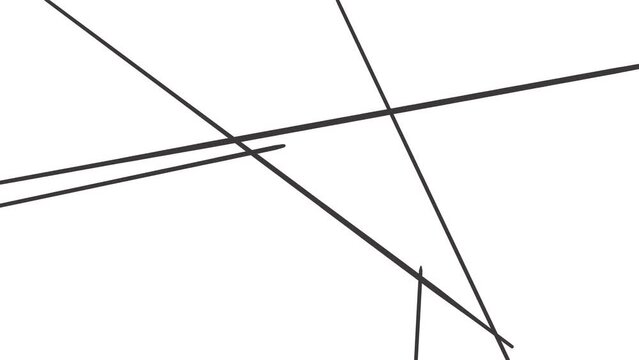 Several thin lines intersect to form a triangular frame for inserting a logo or other content.