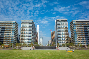 東京湾岸都心のタワマン