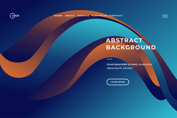 3d Blue Abstract Background Liquid that is perfect for website design