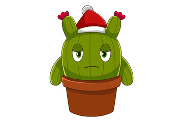 Cute Cactus Cartoon Character Design