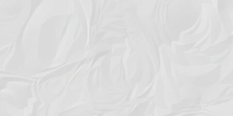 White paper crumpled texture. white fabric textured crumpled white paper background. panorama white paper texture background, crumpled pattern texture background.