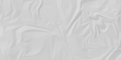 White paper crumpled texture. white fabric textured crumpled white paper background. panorama white paper texture background, crumpled pattern texture background.