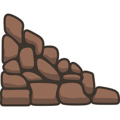 Stone Wall Corner