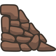 Stone Wall Corner