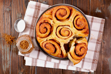 homemade cinnamon roll