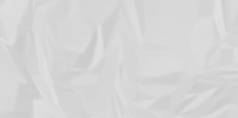 Obraz premium White paper crumpled texture. white fabric textured crumpled white paper background. panorama white paper texture background, crumpled pattern texture background.