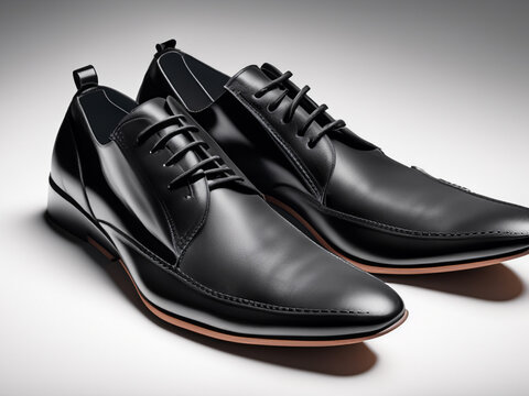 scarpe nere cuoio pelle lusso eleganti uomo 