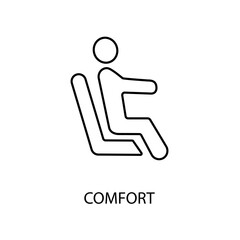 Human life concept line icon. Simple element illustration.Human life concept outline symbol design.