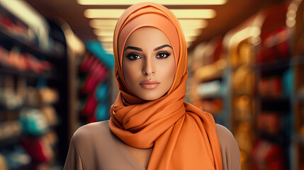 Beautiful Arab lady - obrazy, fototapety, plakaty