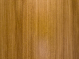 Naklejka premium Wooden background detailed texture, close up. Brown blank veined natural timber surface for copy space.