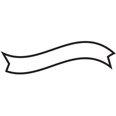 Digital png illustration of white ribbon with copy space on transparent background