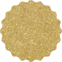 Golden glitter starburst price tag label, gold glittering sale sticker badge - obrazy, fototapety, plakaty