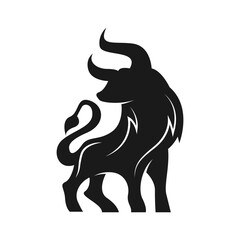 Buffalo logo design concept