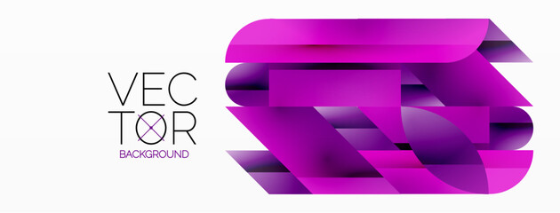 Abstract masterpiece formed by delicate interplay of circles, squares, and triangles. Geometric elements converge in harmonious chaos, evoking sense of modern creativity. Symphony of shapes