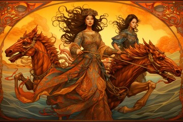 Legendary Phoenix Riders - Generative AI