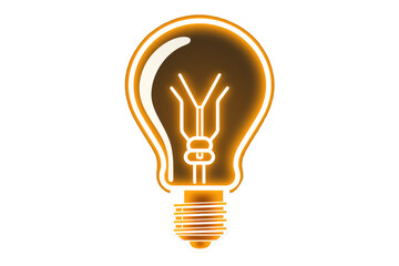 Explore the idea concept through a glowing light bulb on a dark background. This vector illustration symbolizes creative ideas.

 Generative AI