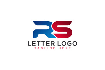 RS Latter rs logo icon