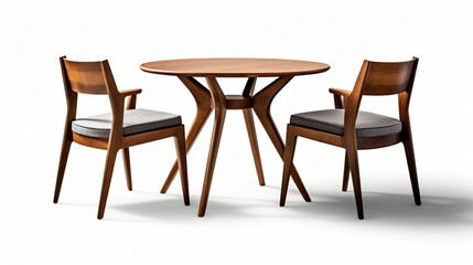 Modern dining table and chair