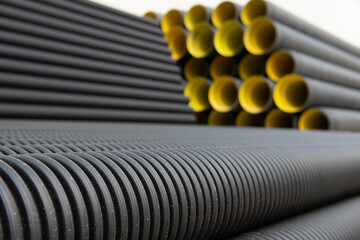 Drainage Corrugated Pipe Land Drainage Pipe, Manufacture of plastic water pipes factory.