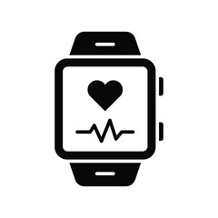 smart watch icon vector design template simple and clean