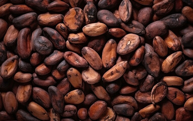 cocoa beans background