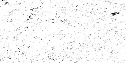 Weathered drips aging design element. Distressed spray grainy overlay texture. Grunge dust messy background. Dirty powder rough empty cover template. Aged splatter crumb wall backdrop.