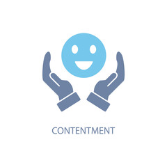 smile concept line icon. Simple element illustration.smile concept outline symbol design.