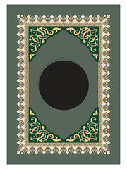 arabic cover, islamic quran book cover, book cover design