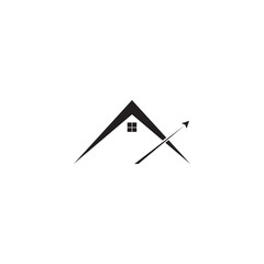 house made traveler logo simple design.