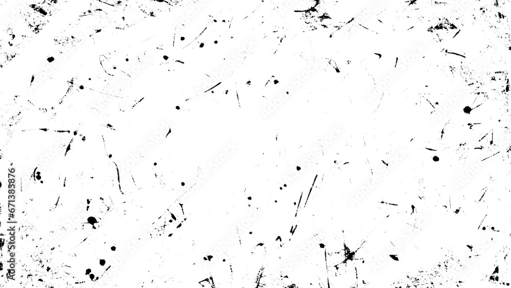 Poster subtle halftone vector texture overlay. monochrome abstract splattered background.