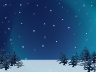 Obraz na płótnie Canvas Winternacht