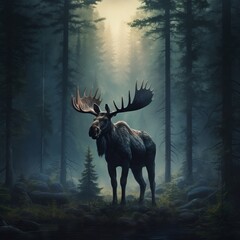 Majestic Moose: Exploring the Grandeur of the Northern Giant