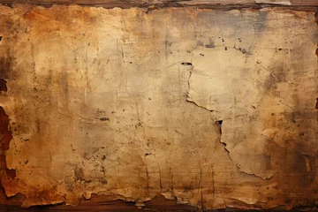 Fotobehang Old paper vintage parchment aged texture antique © yuchen
