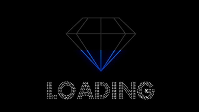 Loading Diamond Animation