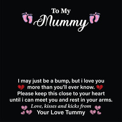 Mummy Message Card for ShineOn