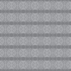 Monochrome Snowflakes Fair Isle Seamless Pattern Design