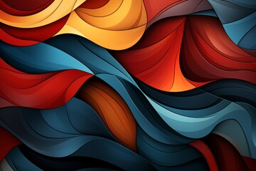 a beautiful abstract graphic with wavy lines wallpaper