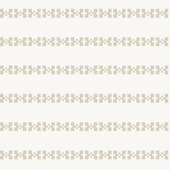 Neutral Colour Argyle Fair Isle Seamless Pattern Design