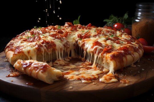 Hot Hommade Pizza Photos, Margarita, 4 cheese pizza, pepperoni, professional pizza pictures