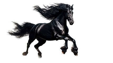 Black Horse Running